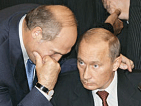 Владимир Путин и Александр Лукашенко. Фото "Газеты"