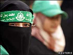 Член группировки ХАМАС. Фото Reuters (c)