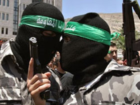 Боевики ХАМАС. Фото AP (c)