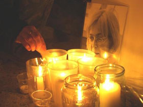 Митинг памяти Политковской. Фото: Егор Харитонов (с)