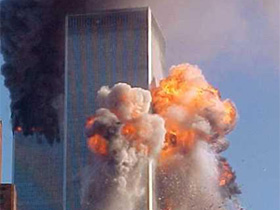 Теракт 11 сентября. Фото с сайта www.i-r-p.ru