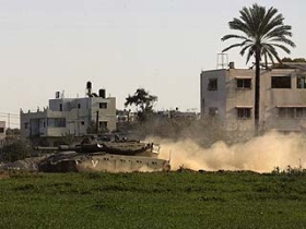 Израильский танк в секторе Газы. Фото: newsru.co.il