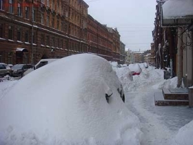 Снегопад в Санкт-Петербурге. Фото: newsland.ru