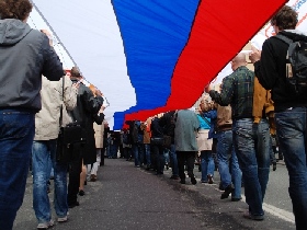 Первомайское шествие "Солидарности". Фото Каспарова.Ru