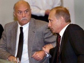 С.Говорухин и В. Путин. Фото: openspace.ru
