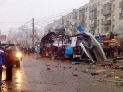 Взрыв в Волгограде 30 декабря. Фото: russian.rt.com