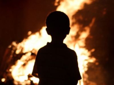 Дети и пожар. Фото: 56orb.ru
