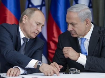 Нетаньяху и Путин. Источник: http://www.1news.az/region/Russia/20151223125033427.html