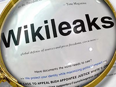 WikiLeaks. Фото: gazettereview.com