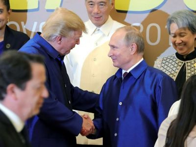 Д.Трамп и В.Путин на саммите АТЭС (Дананг, 10.11.17). Фото: Reuters