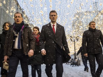 Алексей Навальный и его коллеги перед заседанием ЦИК, 25.12.17. Фото: navalny.feldman.photo