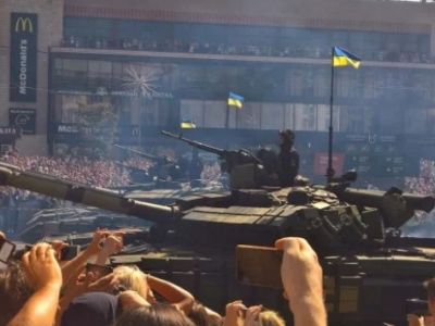 яжелая техника на параде ко Дню Независимости в Киеве, 24.8.18. Фото: 24tv.ua