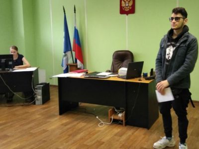 Дмитрий Литвин в суде. Фото: Svoboda.org