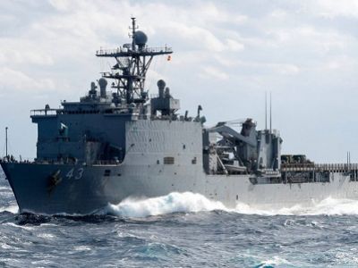 Десантный корабль-док "Форт-Макгенри" (USS Fort McHenry). Фото: U.S. Naval Forces Europe-Africa