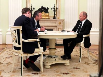 В.Путин, интервью газете The Financial Times. Фото: kremlin.ru