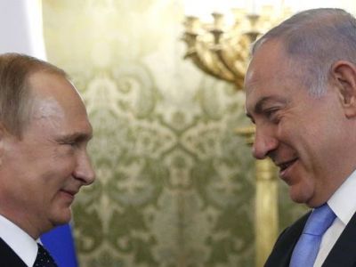 Президент России Владимир Путин и премьер-министр Биньямин Нетаньяху. Фото: GETTY IMAGES