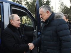 Путин и Дрозденко. Фото: Vk.com