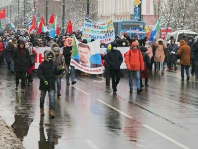 Протестующие в Хабаровске, ноябрь 2020. Фото: openmedia.io