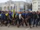 Митинг в Херсоне против оккупации города российскими военными, 7 марта 2022 года. Фото: Olexandr Chornyi / AP