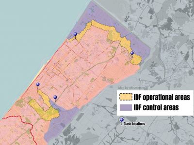 Карта наступления ЦАХАЛ в Газе на 1.11.23: t.me/arrowsmap